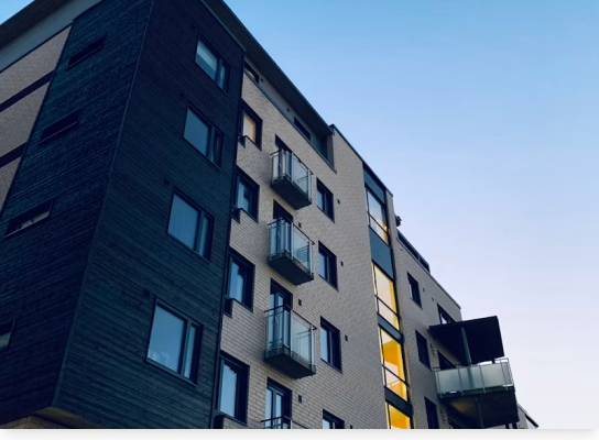 モダンなマンション・集合住宅の外観